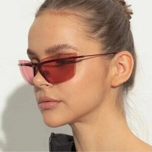 NEW VALENTINO SUNGLASSES RED WOMEN EYEWEAR VALENTINO V-LURE VLS-130B